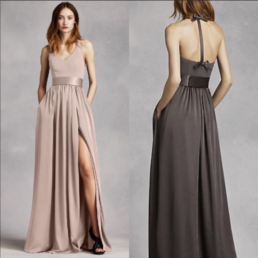 Vera Wang Biscotti Bridesmaid Dress